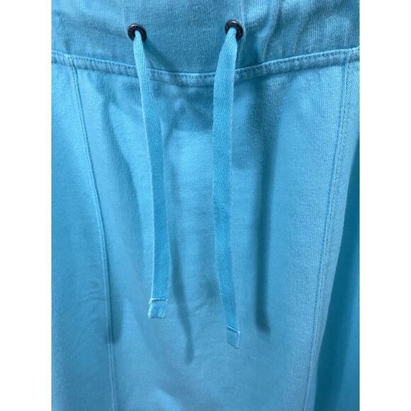 Eddie Bauer Blue Sweat Skirt with Side Pocket - Size Large (EUC) - Picture 3 of 5